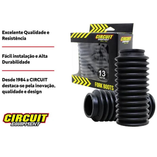 Sanfona Bengala Preta 13D Titan 150 Fan 125 Ys 250 CB 300 Twister 250 Ybr Factor Fazer Circuit