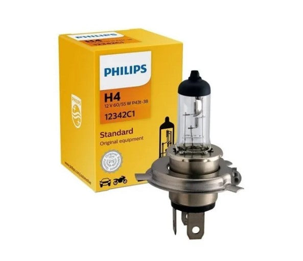 Lampada Farol Titan 150 2004 Até 2020 Titan 125 2000 Até 2008 Fan 125 2004 Até 2013 Bros 150 2014 Até 2020 Philips H4 Fit