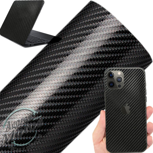 Adesivo Envelopamento Automotivo Fibra De Carbono Preto 4D Alltak