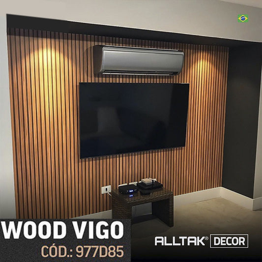 Adesivo Tipo Madeira Autocolante Impermeável para Decoração de Moveis Alltak