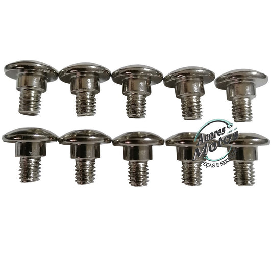 Kit Parafusos Carenagem Allen 20 Pçs Xre 300 Cb 300 Falcon 400 Bros 160 Bros 150 Tornado 250 Cb 500 Hornet Cb 600