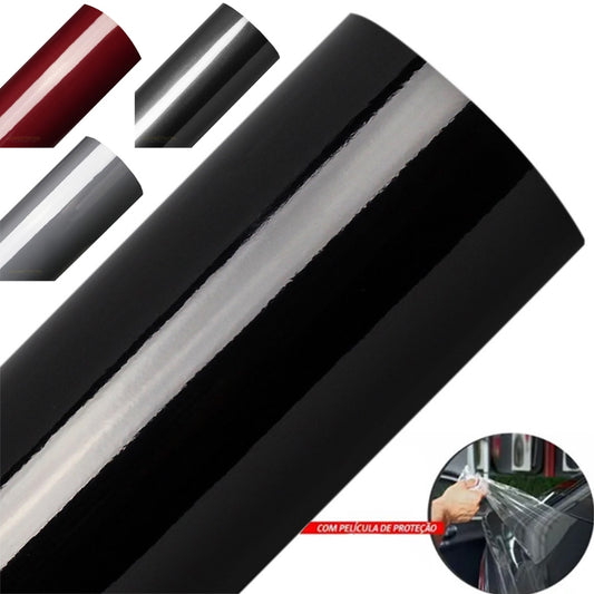 Adesivo Envelopamento Automotivo Alltak Ultra Black Piano Preto Vermelho Malbec Cinza Grafite