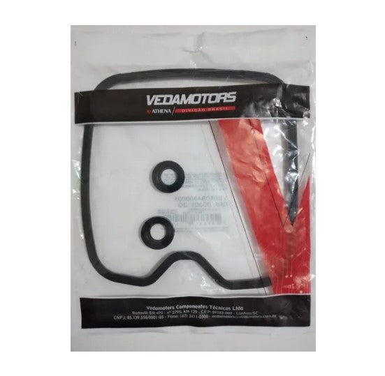 Guarnição Tampa de Válvula + Retentores Titan 150 Fan 150 2004 Até 2015 Fan 125 2009 Acima