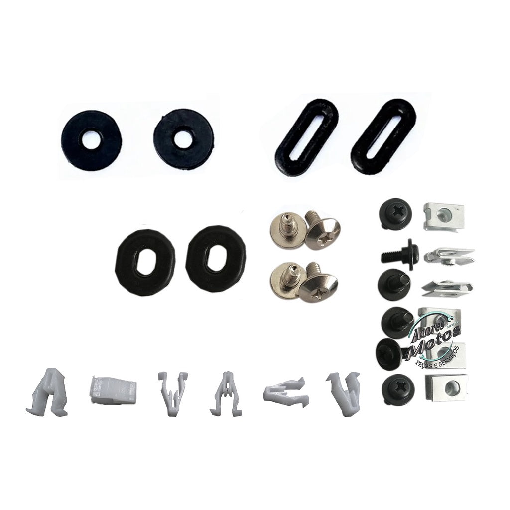 Parafusos Carenagem Rabeta Tampa Lateral Titan 160 Fan 160