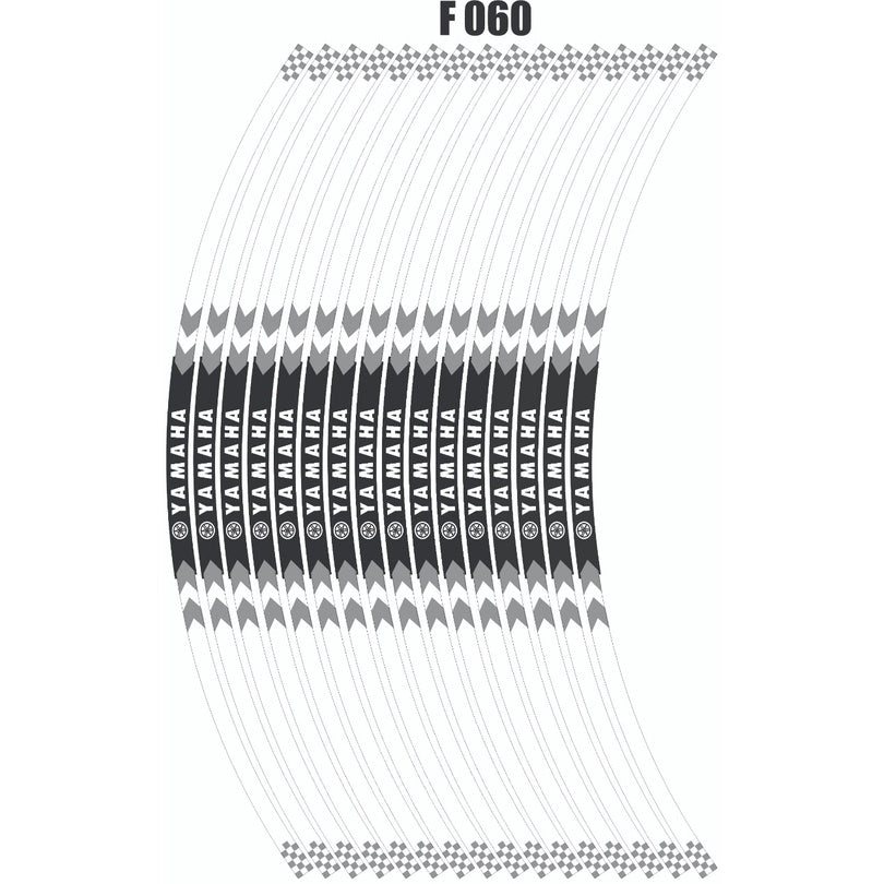 Friso Roda Personalizado Yamaha