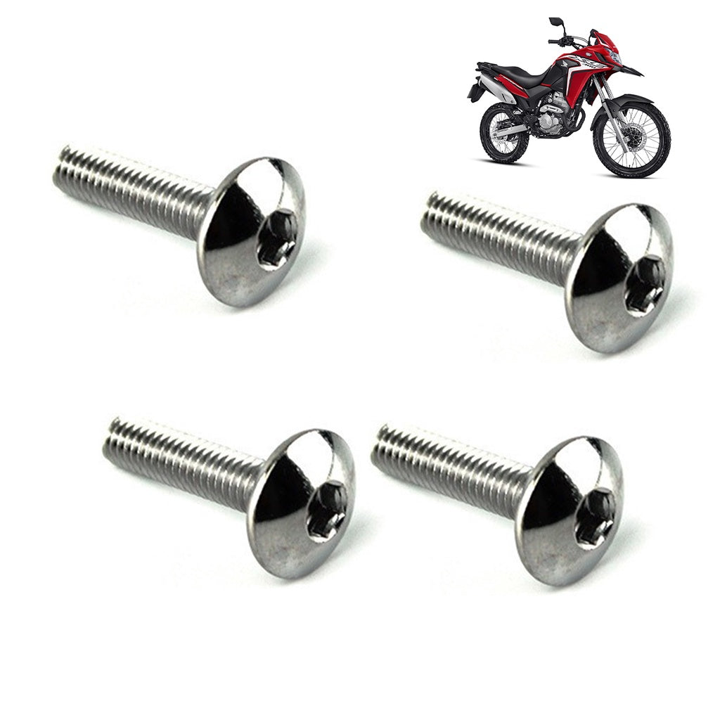 Parafusos Paralama Dianteiro Allen 6x25 Xre 300 Xre 190 4 Pçs