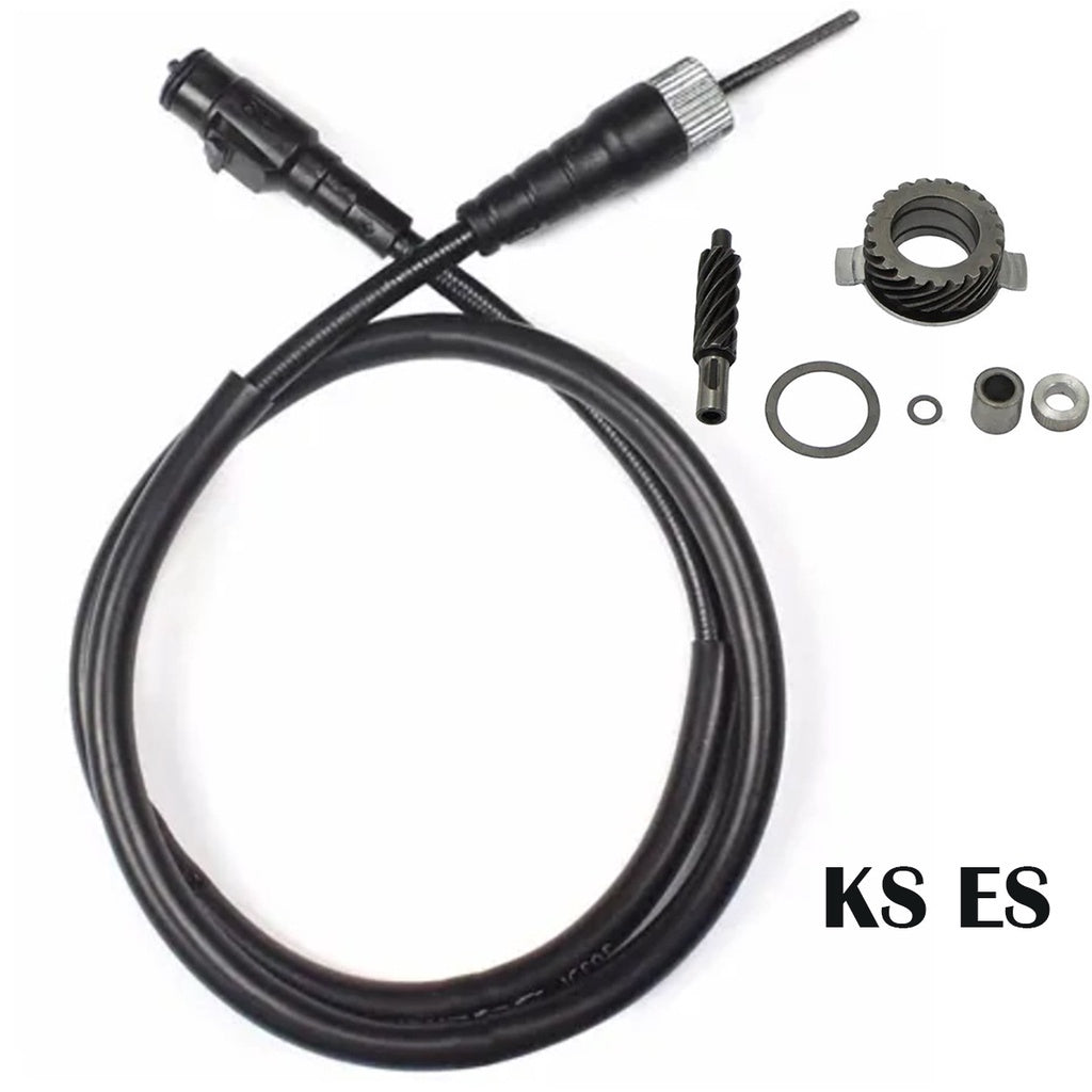 Cabo + Engrenagem Velocimetro Titan 125 Fan 125 2000 Até 2013