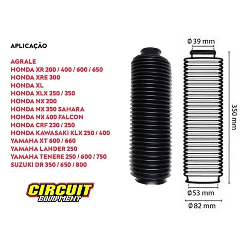 Sanfona Bengala 32 Dentes Xre 300 Nx 400 Falcon 400 Crf 250 XT 600 Tenere 250 XR 400 600 650 DR 350 Circuit