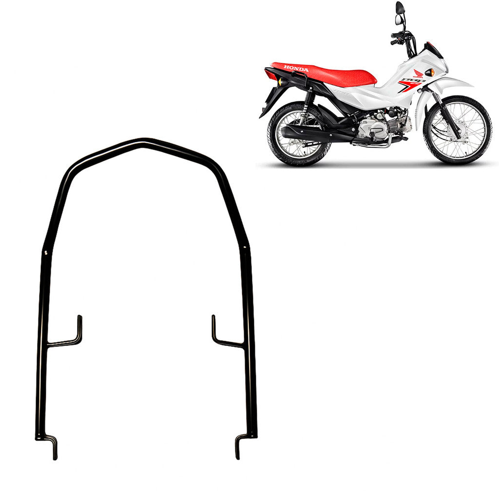 Alça Esportiva Traseira Especial Pop 100 Pop 110 Preta ou Cromada