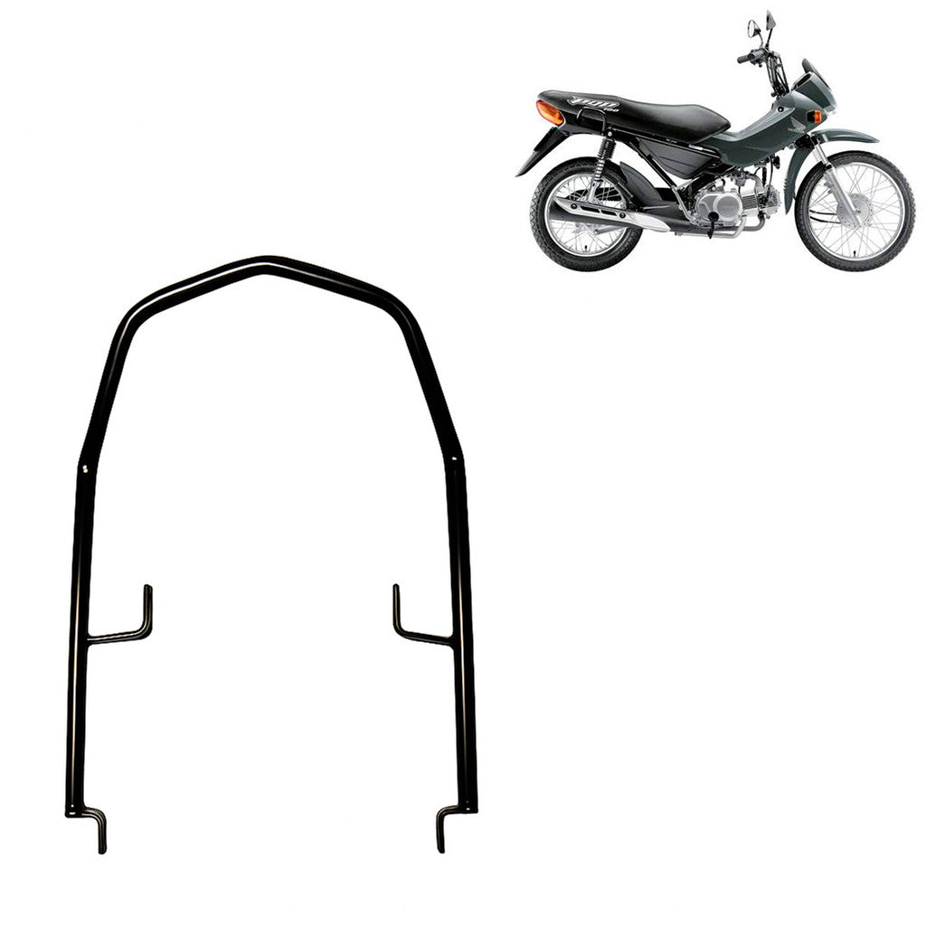 Alça Esportiva Traseira Especial Pop 100 Preta ou Cromada