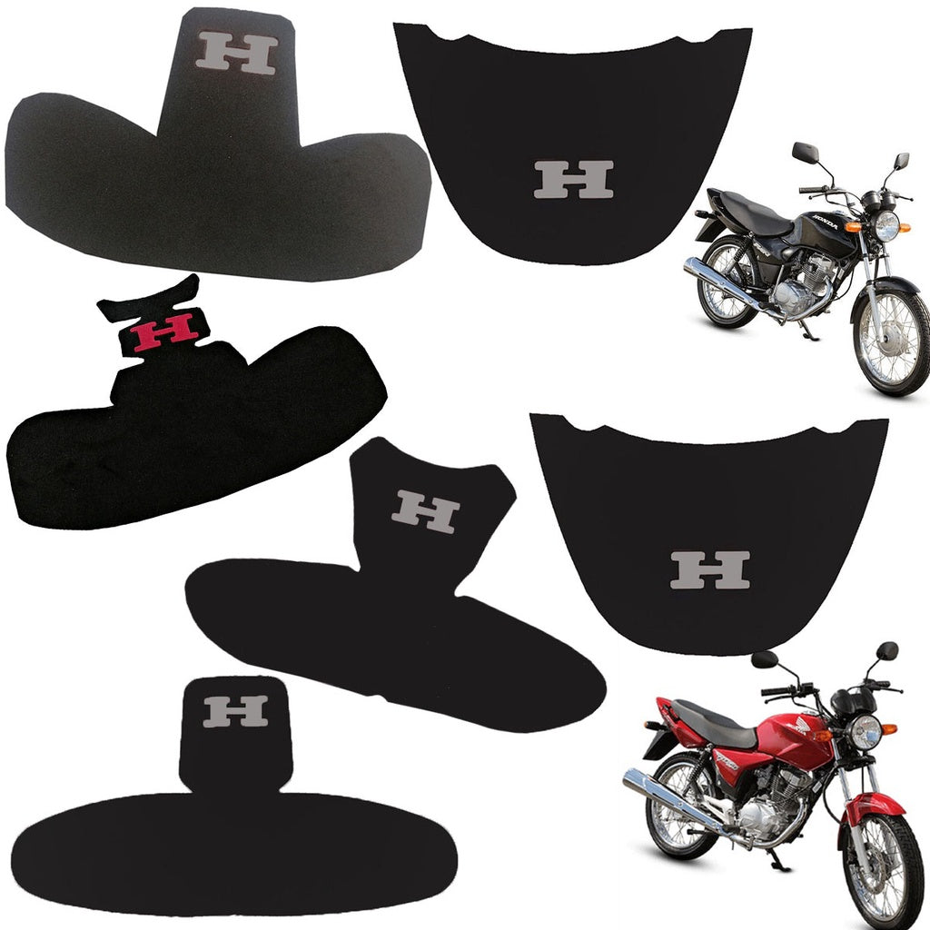 Adesivo Protetor Tanque + Rabeta Titan 125 150 Fan 125 2000-2008