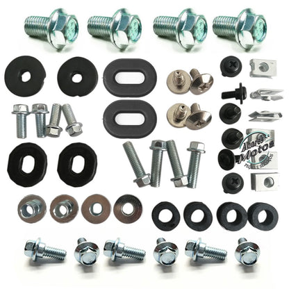 Kit Parafusos Presilhas Coxins Carenagem Completo Titan 125