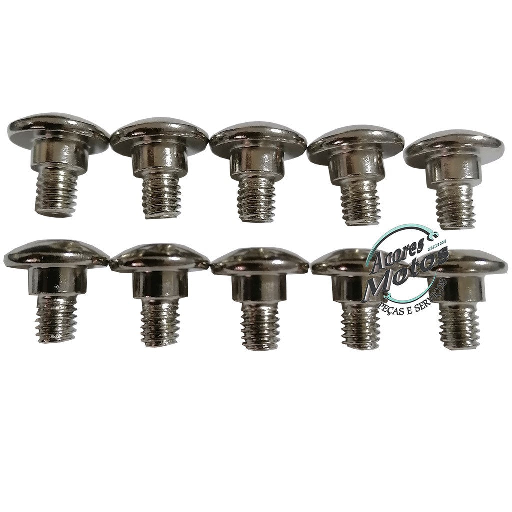 Kit Parafusos Carenagem Allen Com Ressalto Xre 300 Cb 300 Falcon 400 Bros 160 Bros 150 Cb 500