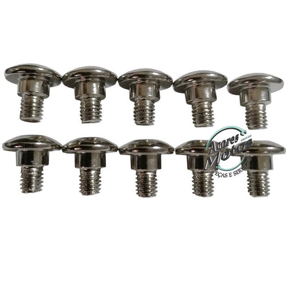 Kit Parafusos Carenagem Allen Com Ressalto Xre 300 Cb 300 Falcon 400 Bros 160 Bros 150 Cb 500