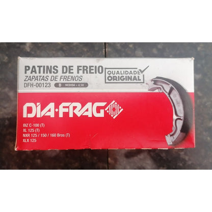 Patins Freio Bros 125-150 Crf 230 Diafrag