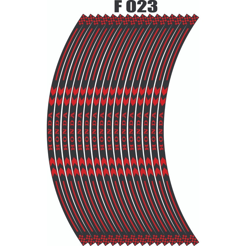 Friso Roda Personalizado Honda Titan Fan Pop Biz Pcx