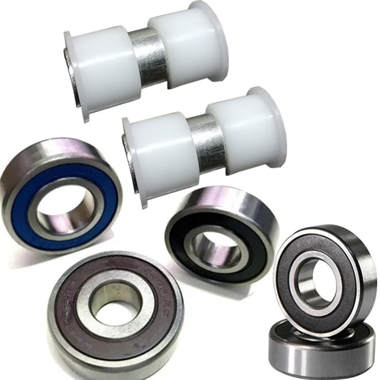 Rolamento Roda Traseira + Dianteira + Bucha Balança Titan 150 Titan 160 Fan 150 Fan 160