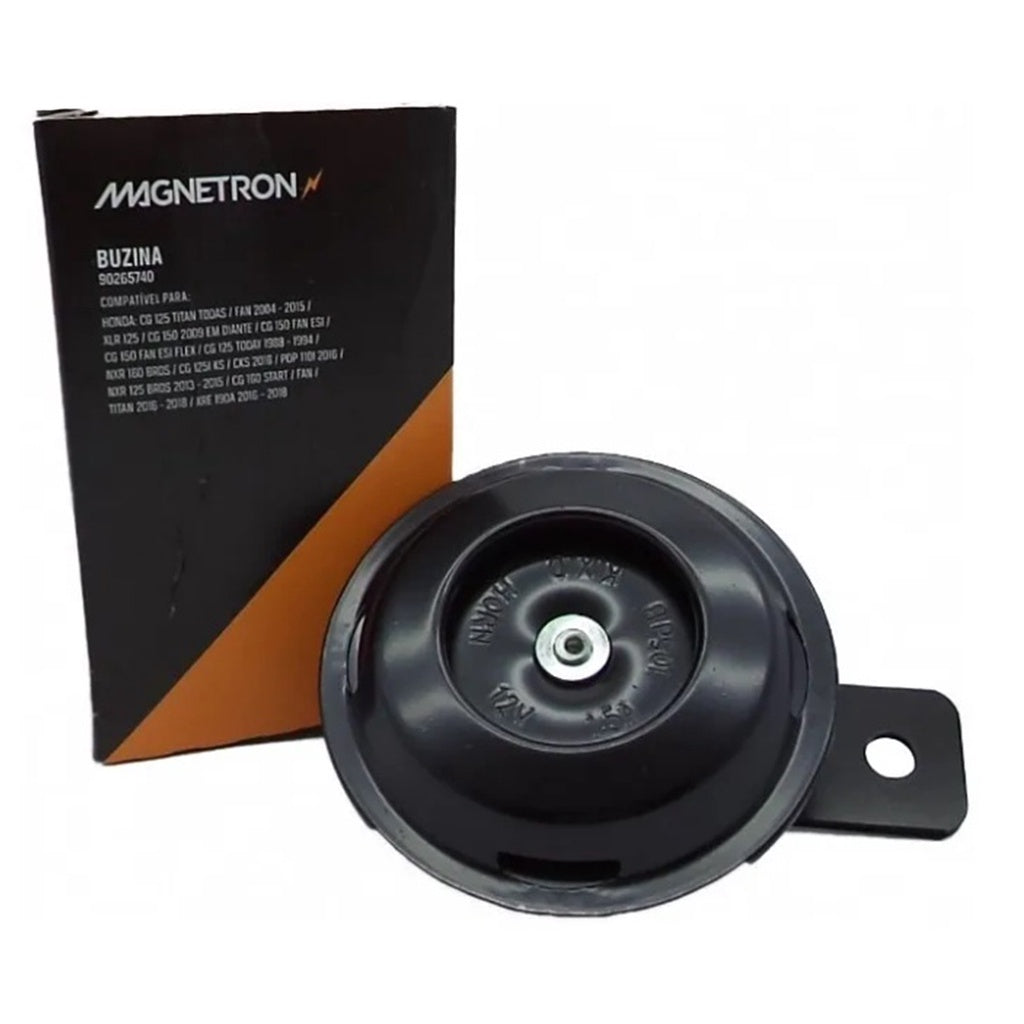 Buzina Moto Titan Fan Todas Bros 150-160 Pop 100-110 Magnetron