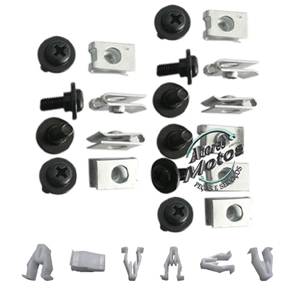 Presilhas Carenagem Biz 110i Biz 125 2014 Acima