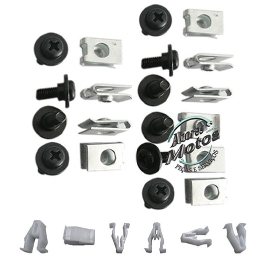 Presilhas Carenagem Biz 110i Biz 125 2014 Acima