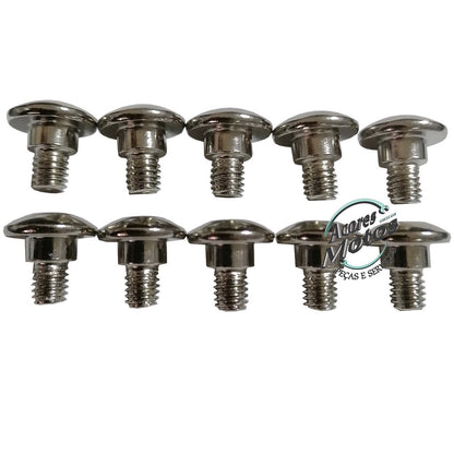 Kit Parafusos Carenagem Allen 20 Pçs Xre 300 Cb 300 Falcon 400 Bros 160 Bros 150 Tornado 250 Cb 500 Hornet Cb 600