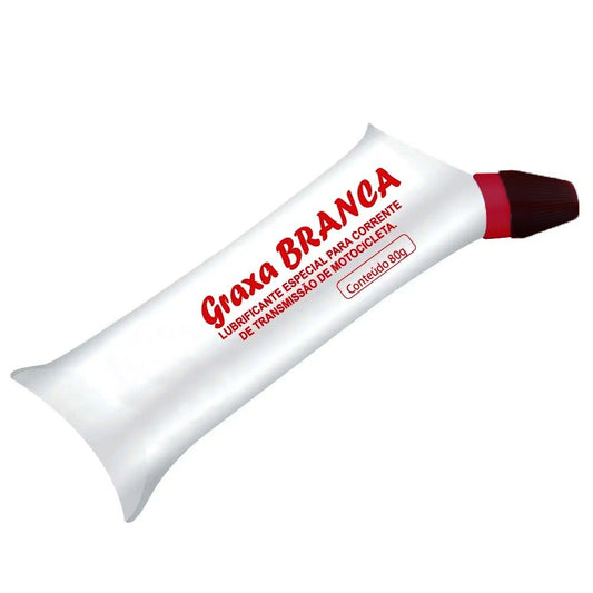 Graxa Branca Moto Corrente Aplicação Kit Transmissão Motocicleta