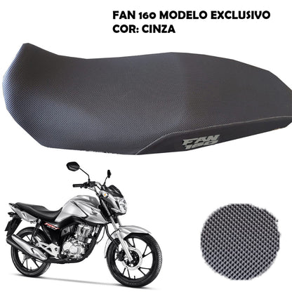 Capa Banco Antiderrapante Fan 160 2016 Ate 2024 Modelo Exclusivo