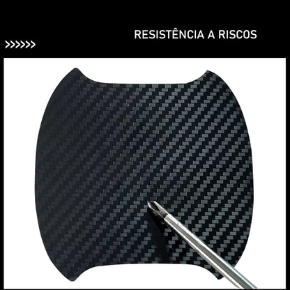 Fita adesiva 2m X 20cm Fibra De Carbono P/ Colunas Tablet Soleira Notebook