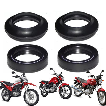 Retentor Bengala + Guarda Po Titan 150 Titan 160 Bros 150 Bros 160 Fan 150 Fan 160 Xre 190 Cbx XLR PCX Bros 125 Par