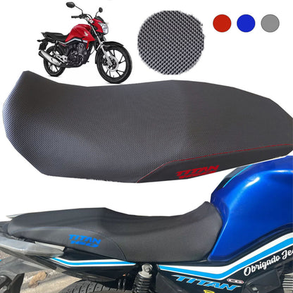 Capa Banco Antiderrapante Titan 160 2016 Ate 2024 Modelo Exclusivo