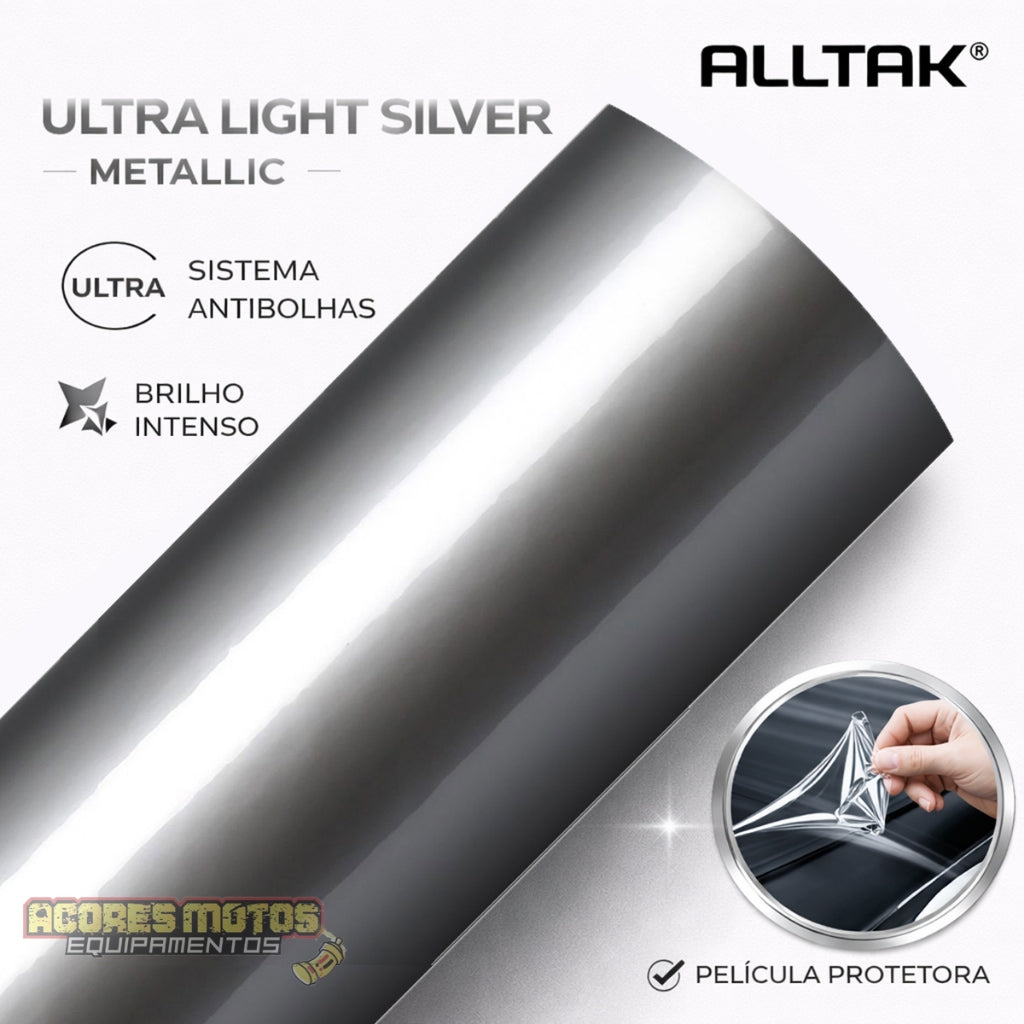 Adesivo Envelopamento Automotivo Alltak Ultra Black Piano - Preto, Branco, Vermelho Malbec, Cinza Grafite