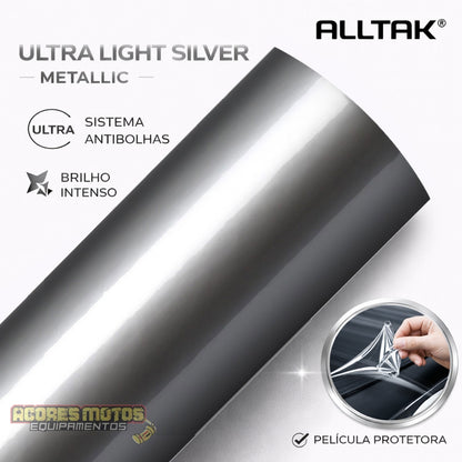 Adesivo Envelopamento Automotivo Alltak Ultra Black Piano - Preto, Branco, Vermelho Malbec, Cinza Grafite