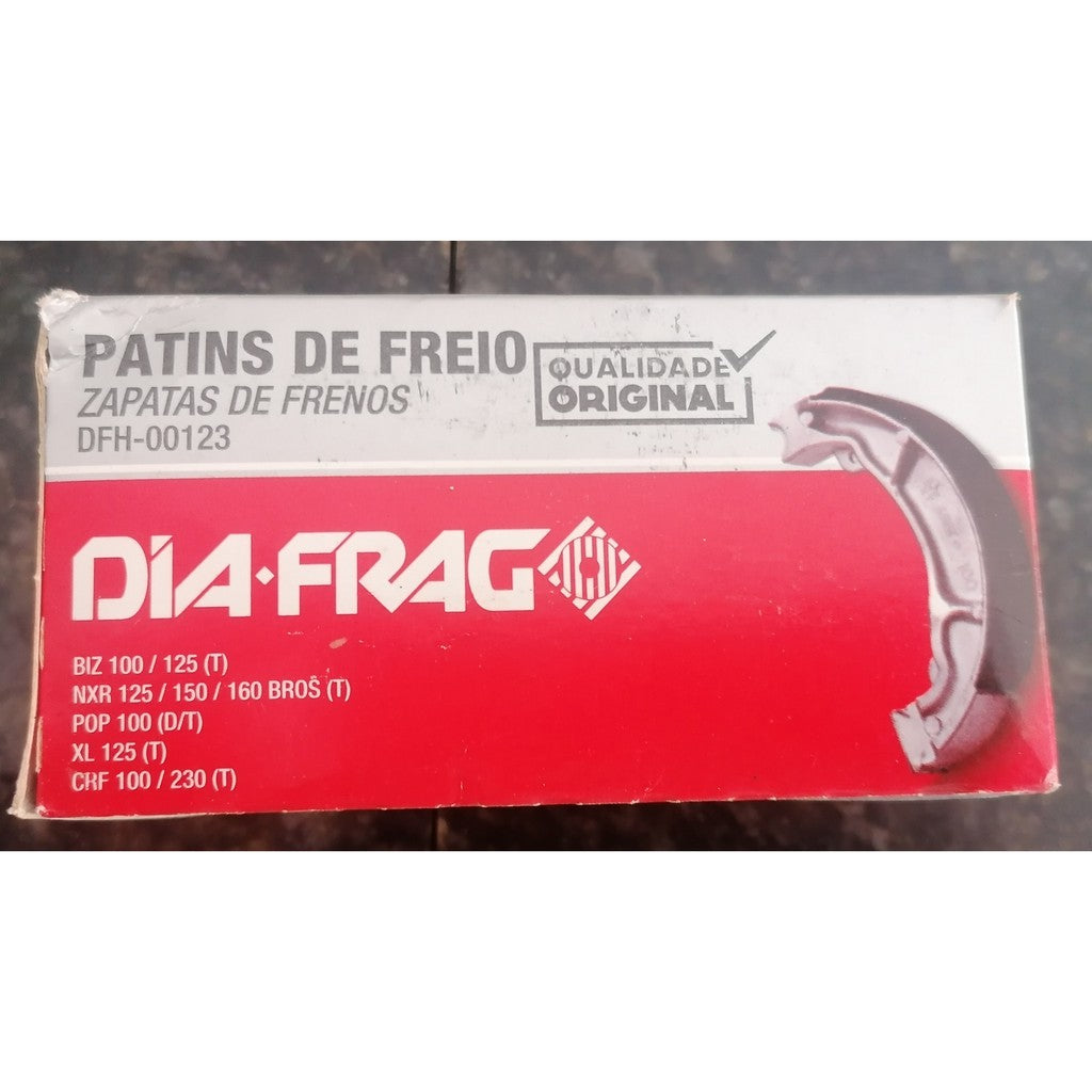 Patins Freio Bros 125-150 Crf 230 Diafrag