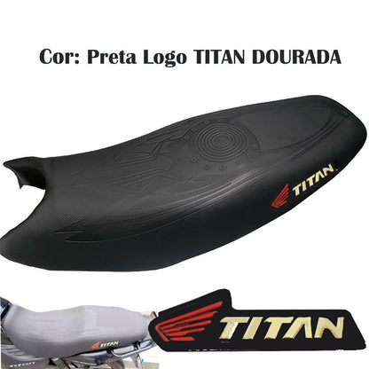 Capa Banco Emborrachada Titan Fan Bros Ybr Fazer Tornado Twister Lander Todas