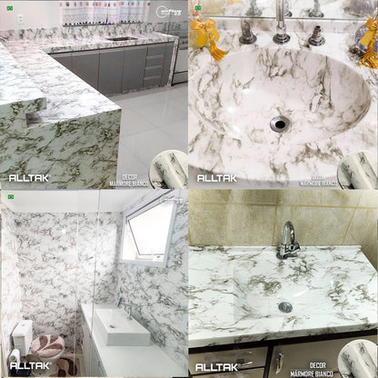Adesivo Vinil Lavavel Marmore Para Envelopamento Decorativo