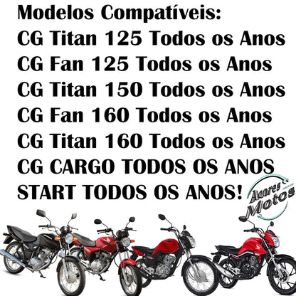 Caixa De Direção Esferica Titan 125 Titan 150 Titan 160 Fan 125 Fan 150 Fan 160 Riffel