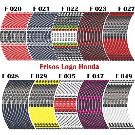 Friso Roda Personalizado Honda Titan Fan Pop Biz Pcx