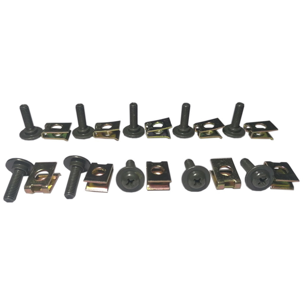 Kit C/ 10 Pçs Presilhas Trava Da Carenagem Moby 50