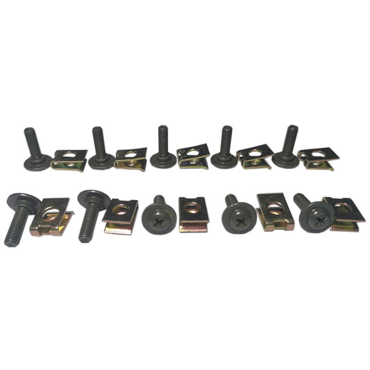 Kit C/ 10 Pçs Presilhas Trava Da Carenagem Moby 50