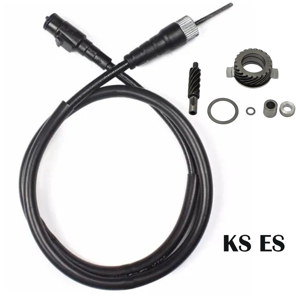 Cabo Velocimetro + Engrenagem Velocimetro Titan 150 Fan 150 2004 Até 2013 KS ES ESD