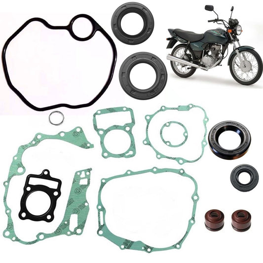 Jogo Juntas C/ Retentores Motor Titan 125 Fan 125 2000-2008