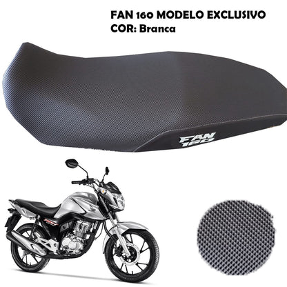 Capa Banco Antiderrapante Fan 160 2016 Ate 2024 Modelo Exclusivo