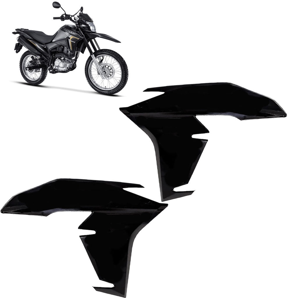 Aba Tanque Par Bros 160 2022 Ate 2023 Preta