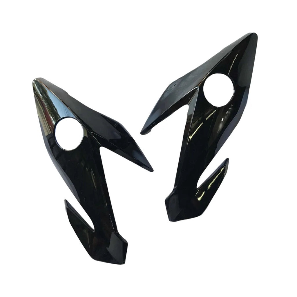 Bananinha Par Carenagem Lateral do Farol Titan 160 2016 - 2021 Preto Injetado