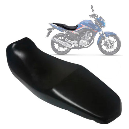 Capa Banco Titan 160 Fan 160 Start 160 Preta Lisa