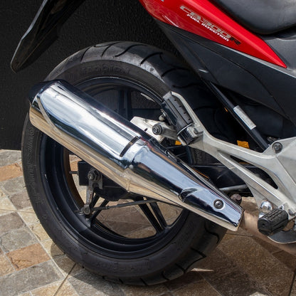 Protetor Escapamento Cb 300 2009 A 2015 Cromado