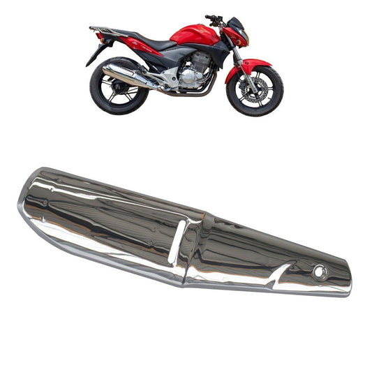 Protetor Escapamento Cb 300 2009 A 2015 Cromado