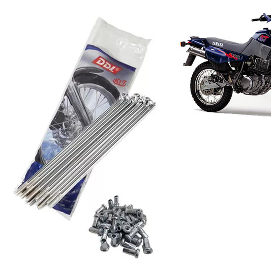 Jogo Raios Traseiro DDL 4mm Cromado Xt 600 Freio a Disco 4MM