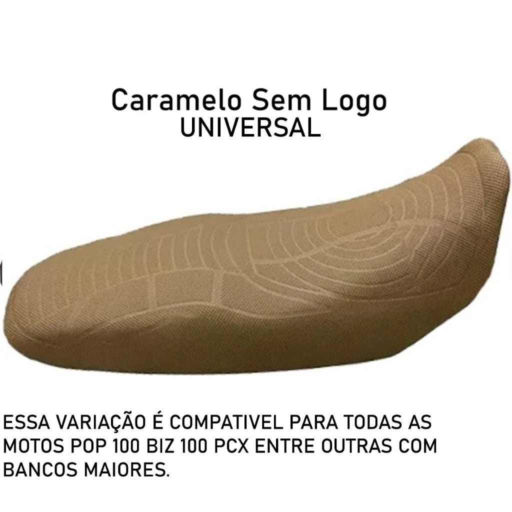 Capa Banco Emborrachada Pop 100 Pop 110 Biz 100 Biz 125