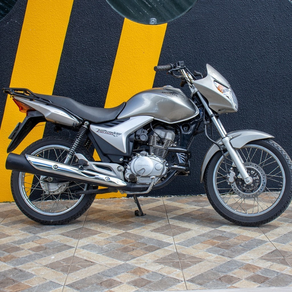 Protetor Escapamento Cromado Titan 150 2009 Ate 2013 Fan 150 2009 Ate 2013